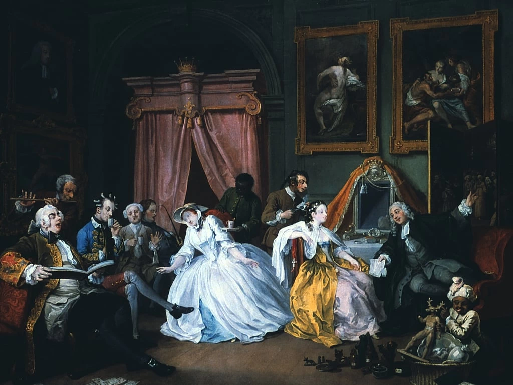 Matrimonio alla moda - National Gallery Londra